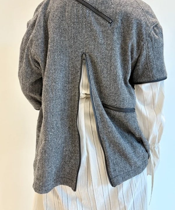 おのすさんの「BEAMS WOMEN｜ドビー ストライプ ワンピース」を使ったコーディネート