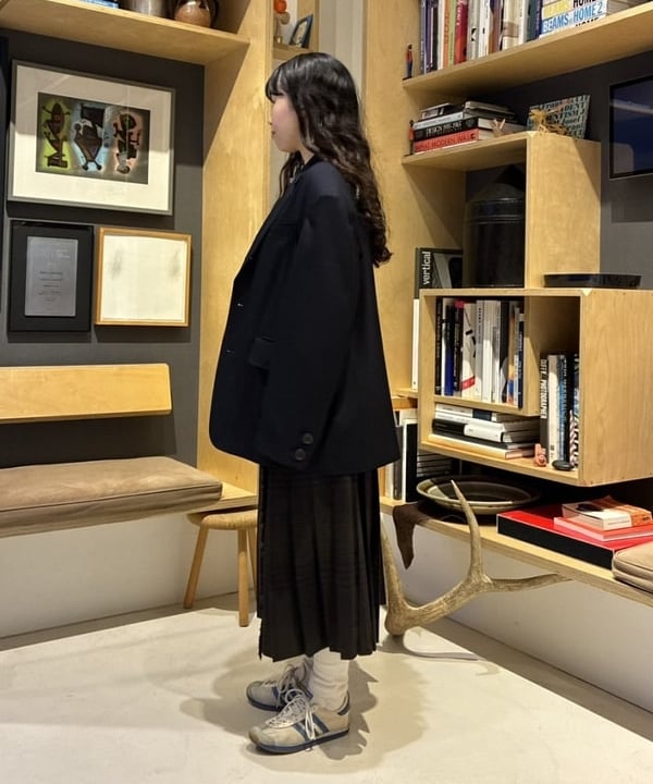 チナツさんの「BEAMS WOMEN｜ビッグ トラッド ジャケット」を使ったコーディネート