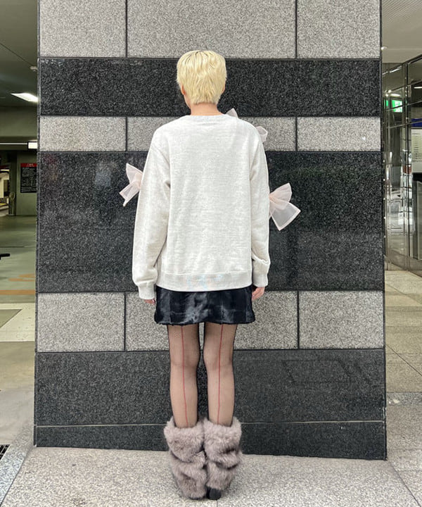 あさひさんの「BEAMS WOMEN｜フェイクファー ミニ スカート」を使ったコーディネート