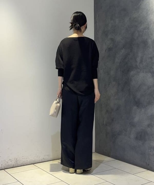 菜月さんの「BEAMS WOMEN｜ボートネック レディ ニット .M」を使ったコーディネート