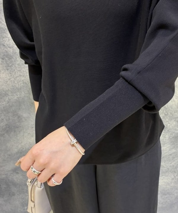 菜月さんの「BEAMS WOMEN｜ボートネック レディ ニット .M」を使ったコーディネート