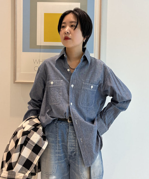 ミナミマリコさんの「BEAMS WOMEN｜ベーシック 段リブ シャギーソックス」を使ったコーディネート
