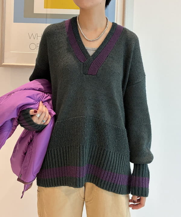 ミナミマリコさんの「BEAMS WOMEN｜ダブルニー パンツ」を使ったコーディネート