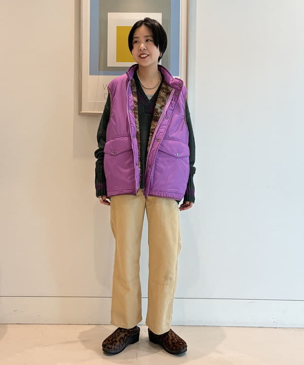 ミナミマリコさんの「BEAMS WOMEN｜ダブルニー パンツ」を使ったコーディネート