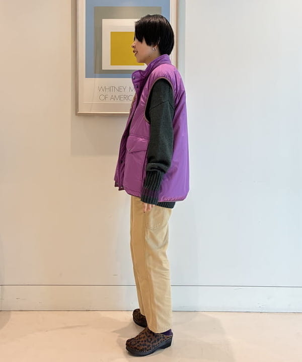 ミナミマリコさんの「BEAMS WOMEN｜ダブルニー パンツ」を使ったコーディネート