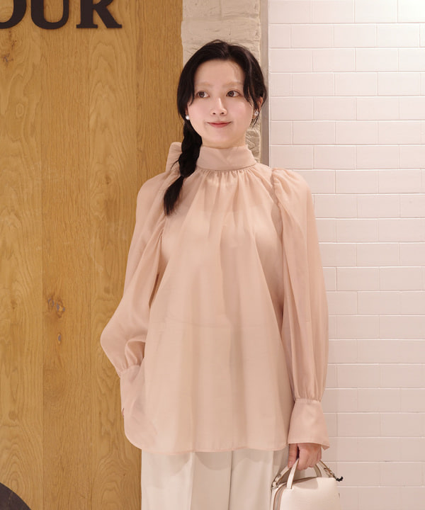 Joさんの「BEAMS WOMEN｜プレシャス ハイウエスト パンツ」を使ったコーディネート