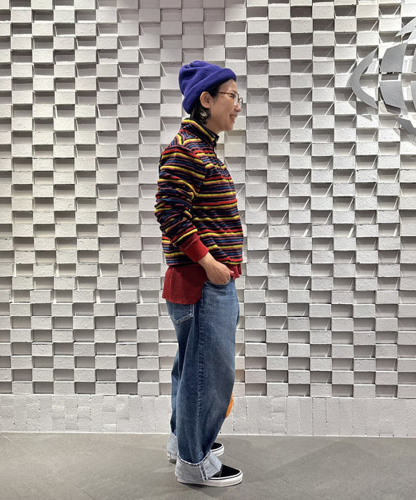 つぼさんの「BEAMS WOMEN｜Gramicci / Thermal Fleece Pullover」を使ったコーディネート