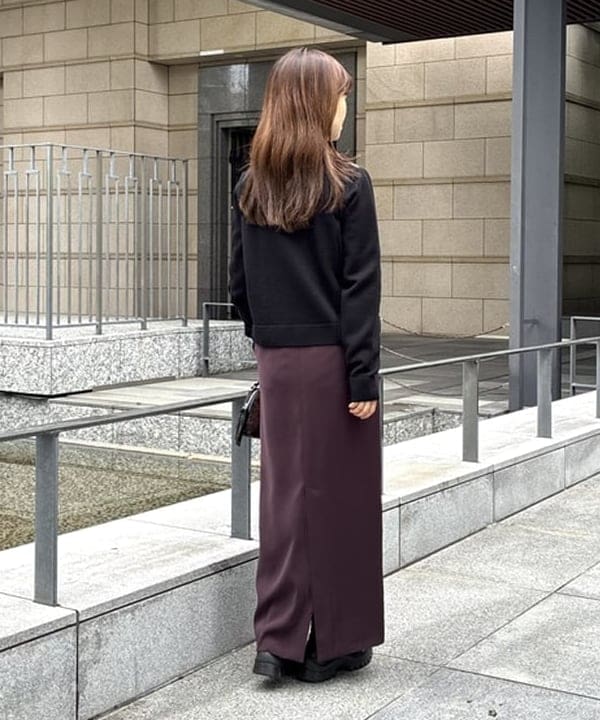 蒲原 捺美さんの「BEAMS WOMEN｜ローウエスト レディ スカート .M」を使ったコーディネート