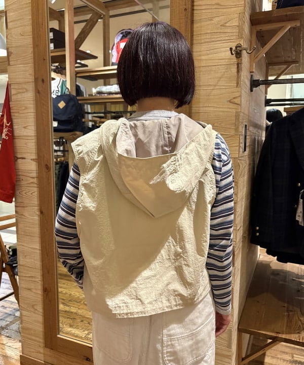 クロサワさんの「BEAMS WOMEN｜【別注】LACOSTE for BEAMS BOY / マルチ ボーダー Tシャツ」を使ったコーディネート