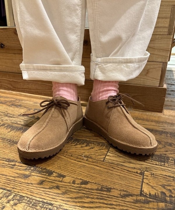 クロサワさんの「BEAMS WOMEN｜【別注】LACOSTE for BEAMS BOY / マルチ ボーダー Tシャツ」を使ったコーディネート