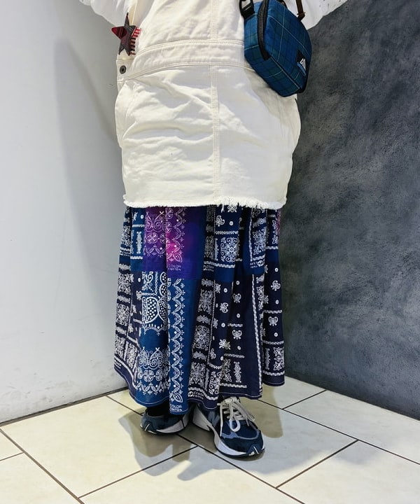 佐藤 歩さんの「BEAMS WOMEN｜【別注】Healthknit / ワッフル ボーダー Tシャツ」を使ったコーディネート