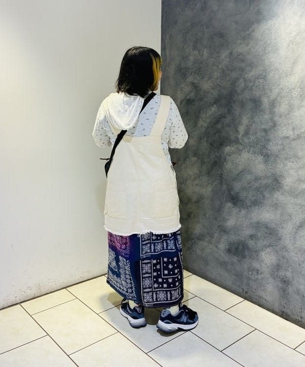 佐藤 歩さんの「BEAMS WOMEN｜【別注】Healthknit / ワッフル ボーダー Tシャツ」を使ったコーディネート