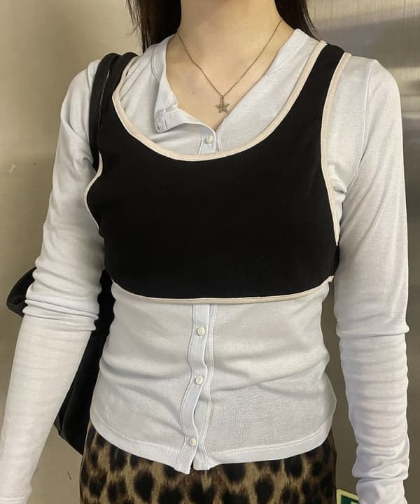 rinnaさんの「BEAMS WOMEN｜ダブル ベルト バッグ」を使ったコーディネート