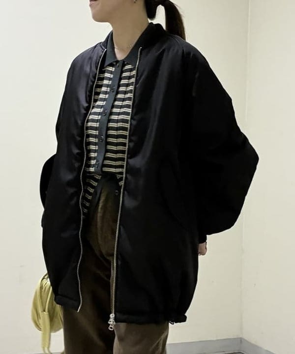 関 桂子さんの「BEAMS WOMEN｜TICCA / MA-1 ミドル ブルゾン」を使ったコーディネート