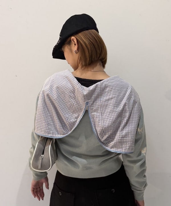 松本 佳菜子さんの「BEAMS WOMEN｜フェイク スエード コンビ バッグ」を使ったコーディネート