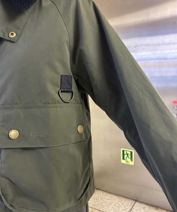 中平 あみさんの「BEAMS WOMEN｜【別注】Barbour / SPEY ジャケット」を使ったコーディネート