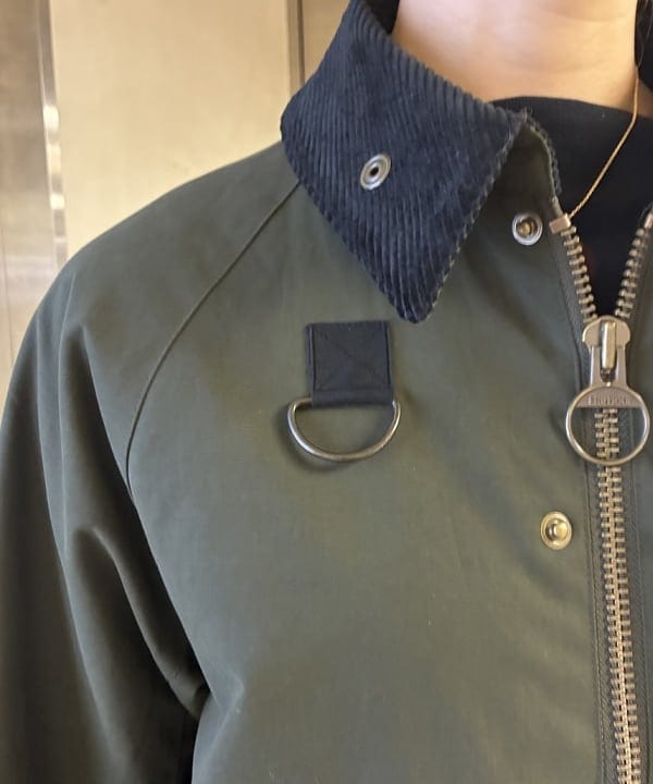 中平 あみさんの「BEAMS WOMEN｜【別注】Barbour / SPEY ジャケット」を使ったコーディネート