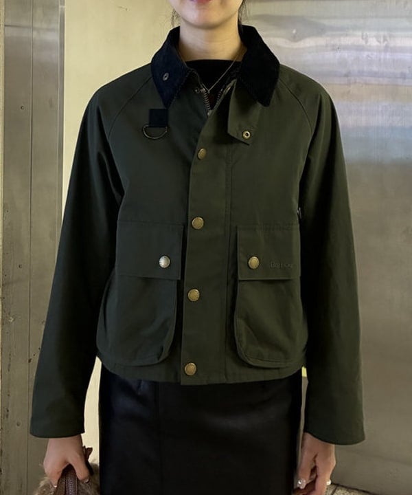 中平 あみさんの「BEAMS WOMEN｜【別注】Barbour / SPEY ジャケット」を使ったコーディネート
