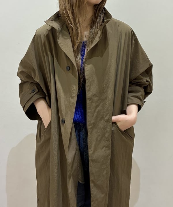 CHIHIROさんの「BEAMS WOMEN｜AK+1 / タスラン オーバーコート」を使ったコーディネート