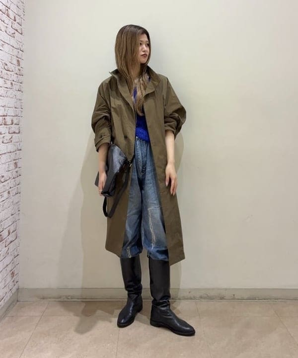CHIHIROさんの「BEAMS WOMEN｜AK+1 / タスラン オーバーコート」を使ったコーディネート
