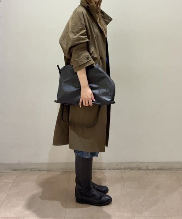 CHIHIROさんの「BEAMS WOMEN｜AK+1 / タスラン オーバーコート」を使ったコーディネート