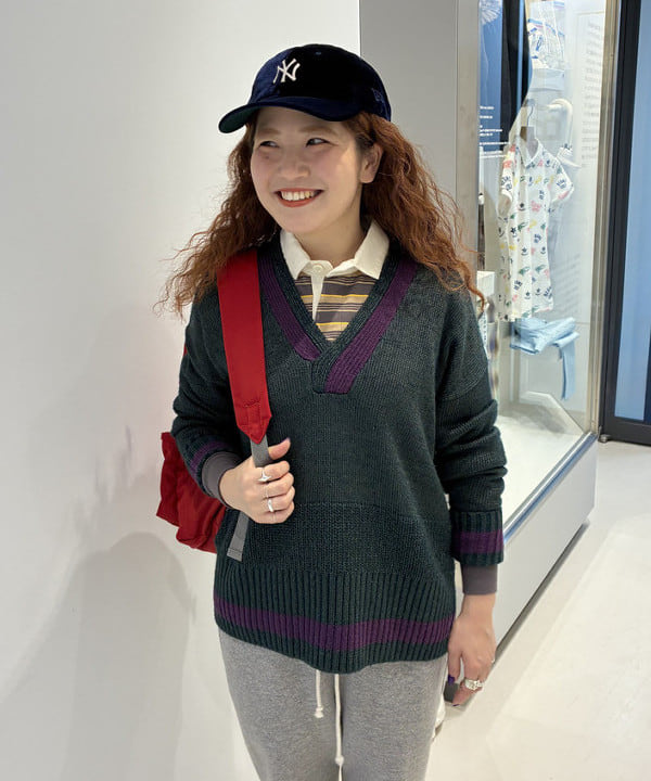 エノモト アミさんの「BEAMS WOMEN｜スウェット パンツ」を使ったコーディネート