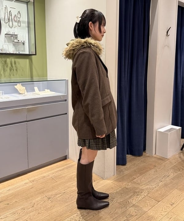うららさんの「BEAMS WOMEN｜ホームスパン シングル ジャケット」を使ったコーディネート