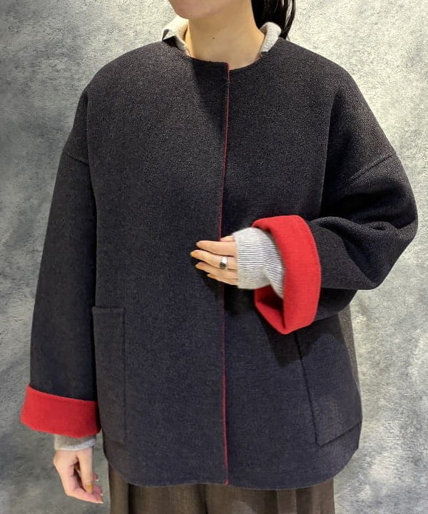 OSUMIさんの「BEAMS WOMEN｜リバー ミドルコート」を使ったコーディネート