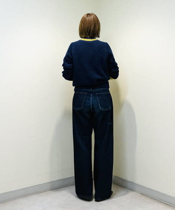 岩沢 珠代さんの「BEAMS WOMEN｜Straight Denim Pants Used」を使ったコーディネート