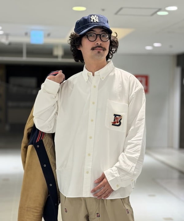 BAKU(東江 漠)さんの「BEAMS WOMEN｜【別注】NEW ERA /  WM-01 ワークキャップ」を使ったコーディネート