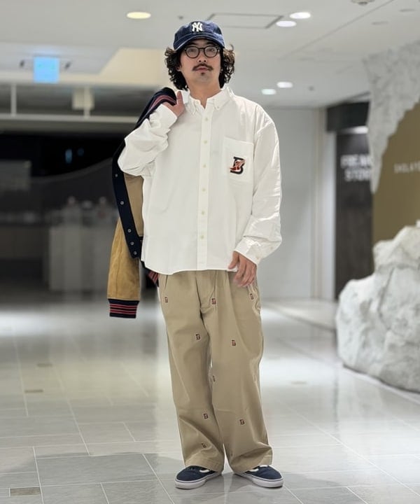 BAKU(東江 漠)さんの「BEAMS WOMEN｜【別注】NEW ERA /  WM-01 ワークキャップ」を使ったコーディネート