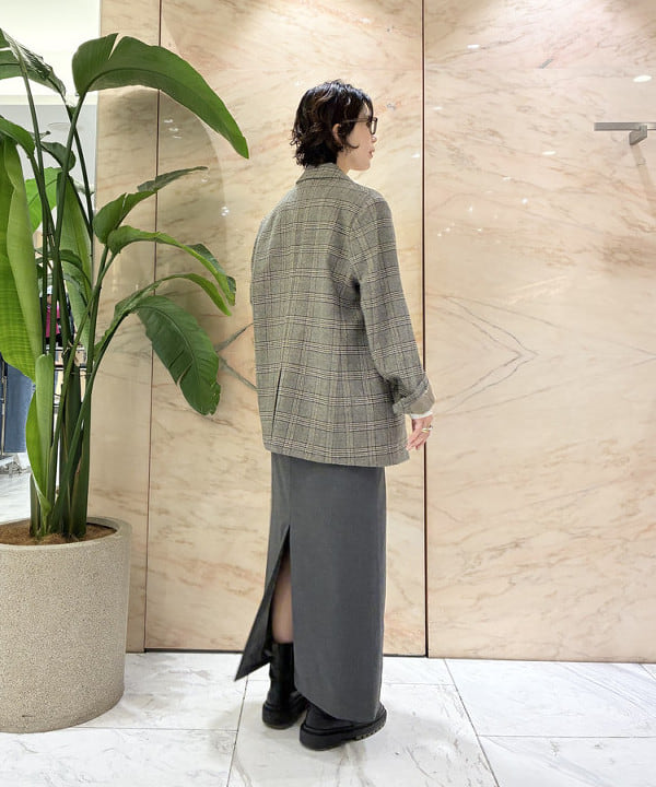 AONO SHIKAMAさんの「BEAMS WOMEN｜Suiting Skirt」を使ったコーディネート