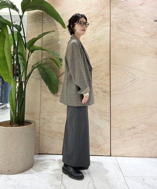 AONO SHIKAMAさんの「BEAMS WOMEN｜Suiting Skirt」を使ったコーディネート