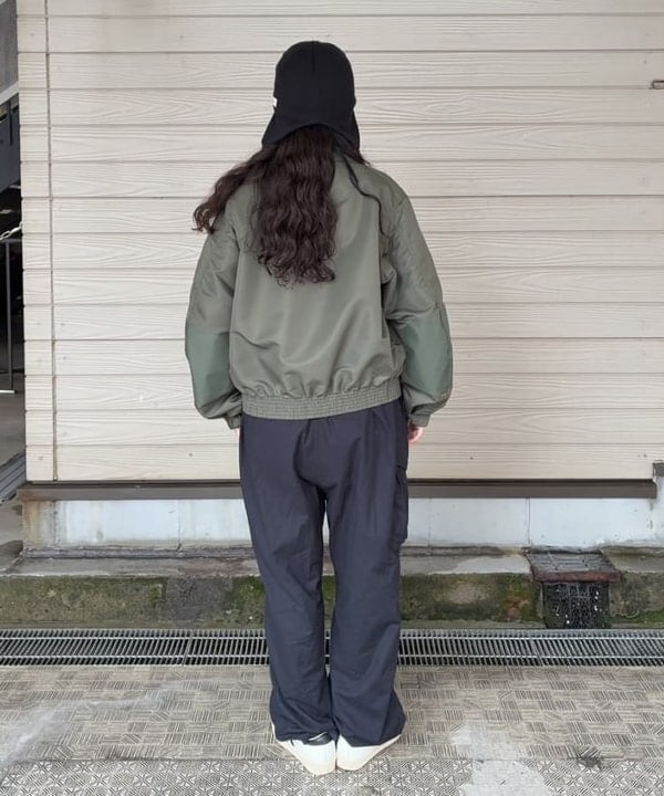 チナツさんの「BEAMS WOMEN｜organicsta / イヤー フラップ CAP」を使ったコーディネート