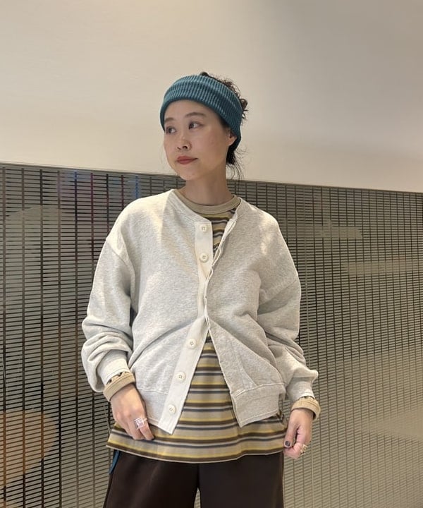 清水 彩乃さんの「BEAMS WOMEN｜デタッチ フリース ブルゾン」を使ったコーディネート