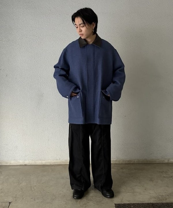 極美品　インターナショナルギャラリービームス　セットアップ　ネイビー　ウール　L ビームス メン 渋谷（1241628） スタイリング・コーディネイト｜BEAMS