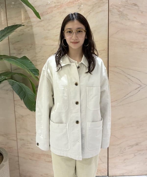 坂本 涼花さんの「BEAMS WOMEN｜Moleskin Coach Jacket」を使ったコーディネート