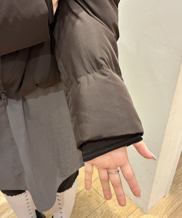 Arisaさんの「BEAMS WOMEN｜【別注】FRED PERRY / パデッド ジャケット」を使ったコーディネート