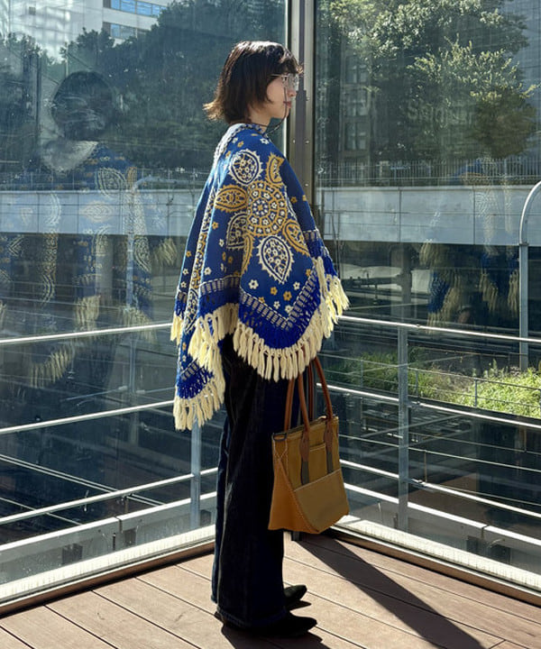 みりさんの「コットン サーマル クルーネック ロングスリーブ Tシャツ」を使ったコーディネート