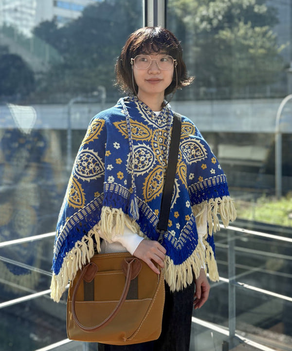みりさんの「コットン サーマル クルーネック ロングスリーブ Tシャツ」を使ったコーディネート