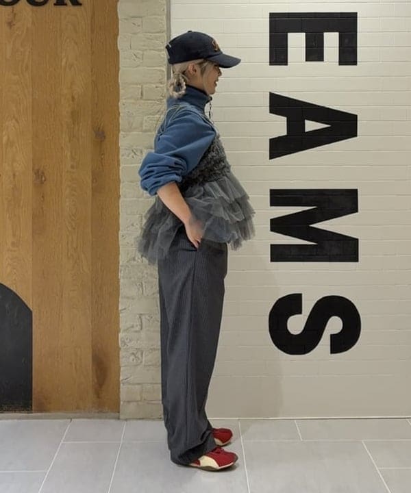 ando naoさんの「BEAMS WOMEN｜デタッチ フリース ブルゾン」を使ったコーディネート
