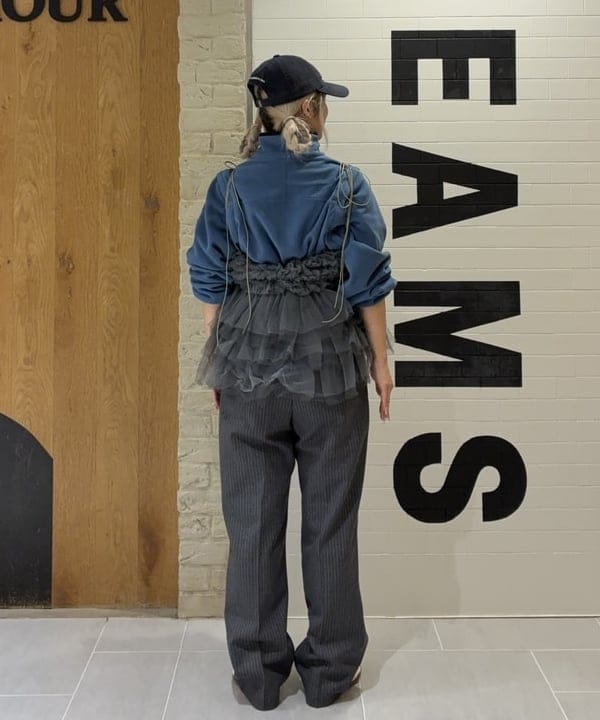 ando naoさんの「BEAMS WOMEN｜デタッチ フリース ブルゾン」を使ったコーディネート
