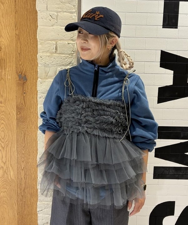 ando naoさんの「BEAMS WOMEN｜デタッチ フリース ブルゾン」を使ったコーディネート
