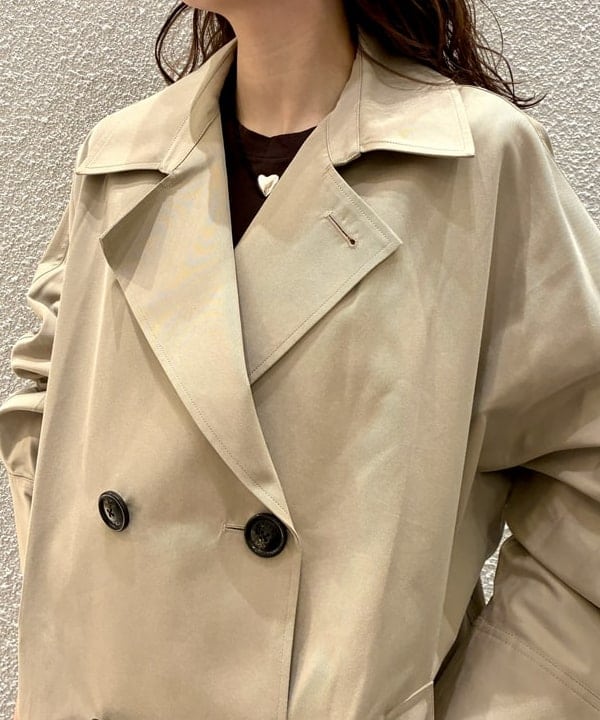 ヒライさんの「BEAMS WOMEN｜TICCA / テント トレンチコート」を使ったコーディネート