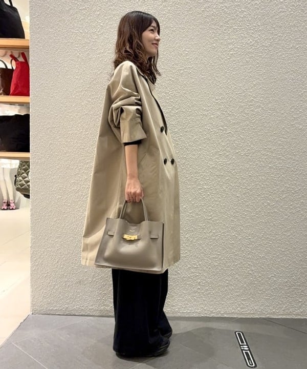ヒライさんの「BEAMS WOMEN｜TICCA / テント トレンチコート」を使ったコーディネート