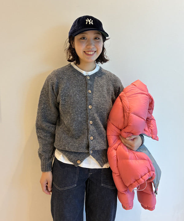 アベアミさんの「BEAMS WOMEN｜【別注】NEW ERA &times; BEAMS BOY / 940 ベルベット MLB キャップ」を使ったコーディネート