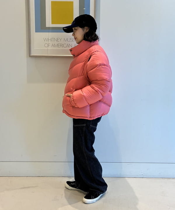 アベアミさんの「BEAMS WOMEN｜【別注】NEW ERA &times; BEAMS BOY / 940 ベルベット MLB キャップ」を使ったコーディネート