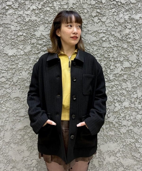 遠藤 かなたさんの「BEAMS WOMEN｜ストライプ カバーオール ジャケット」を使ったコーディネート
