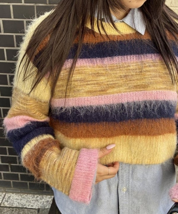 うららさんの「BEAMS WOMEN｜スタッズ ハンドル バッグ」を使ったコーディネート