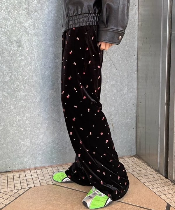 れいなさんの「BEAMS WOMEN｜フェイクレザー ライダース ジャケット」を使ったコーディネート